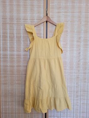 Cat & Jack Yellow Ruffled Sundress